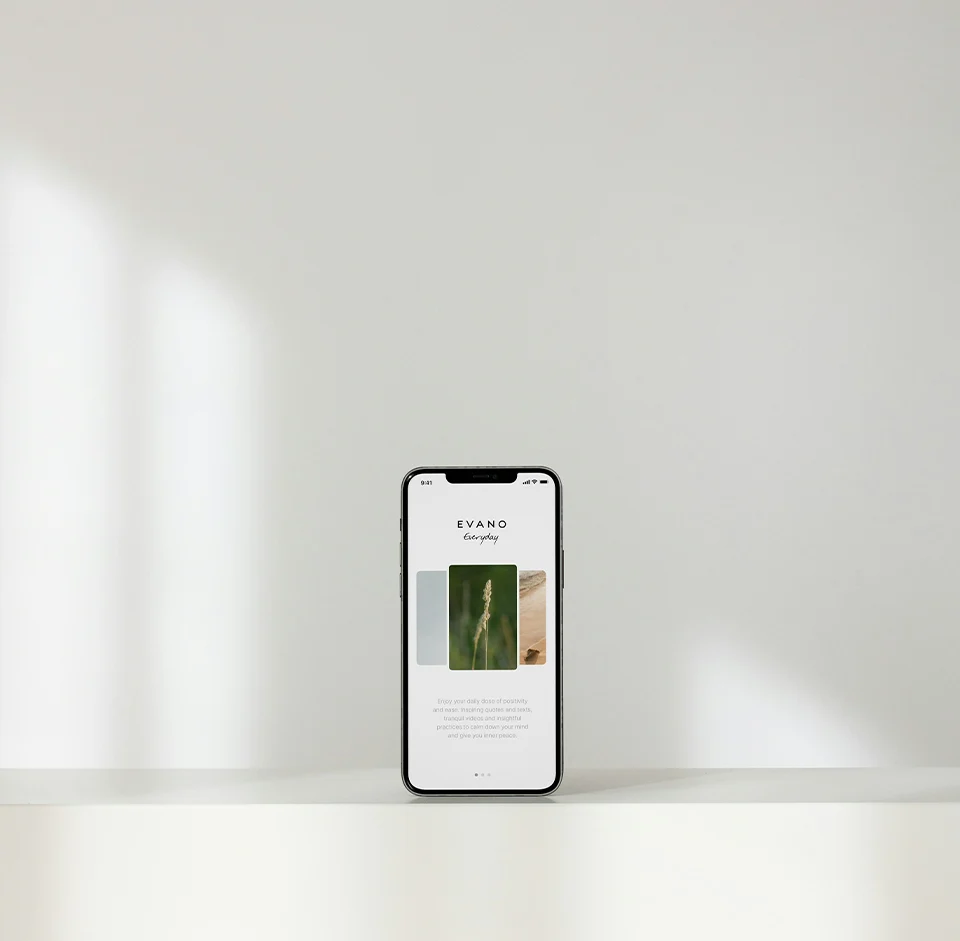 modern smartphone product minimal photography